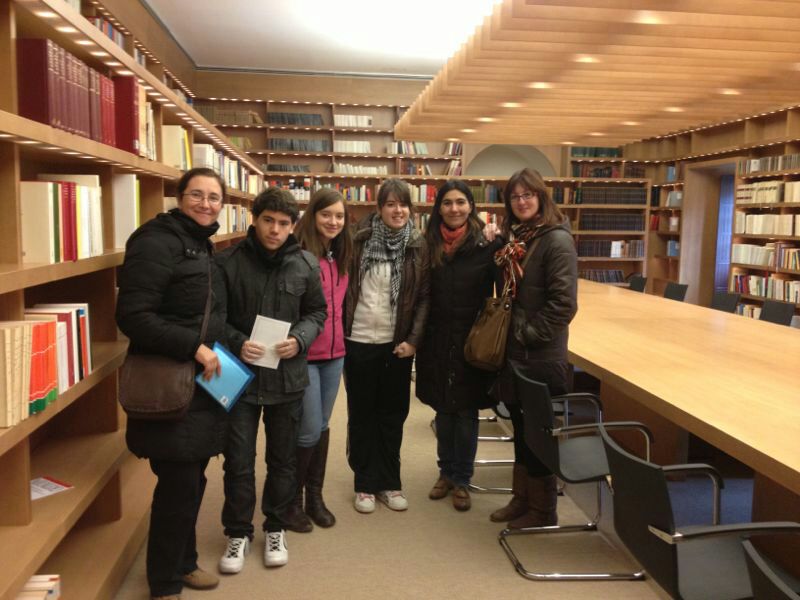 Cilengua recibe la visita del IES Celso Díaz de Arnedo