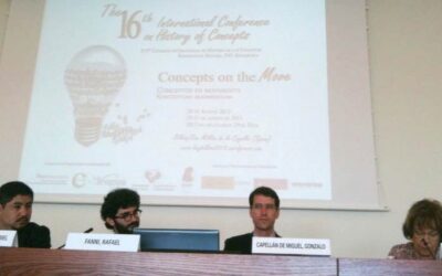 Gonzalo Capellán participa en la inauguración del XVI  Congreso Internacional de Historia de los Conceptos