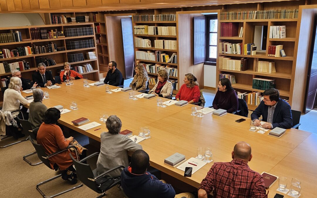 La Asociación Internacional de Hispanistas celebra en Cilengua una reunión de su Junta Directiva