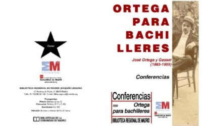 José Ramón Carriazo, investigador del Cilengua, participa en el ciclo de conferencias  Ortega para bachilleres  en Madrid
