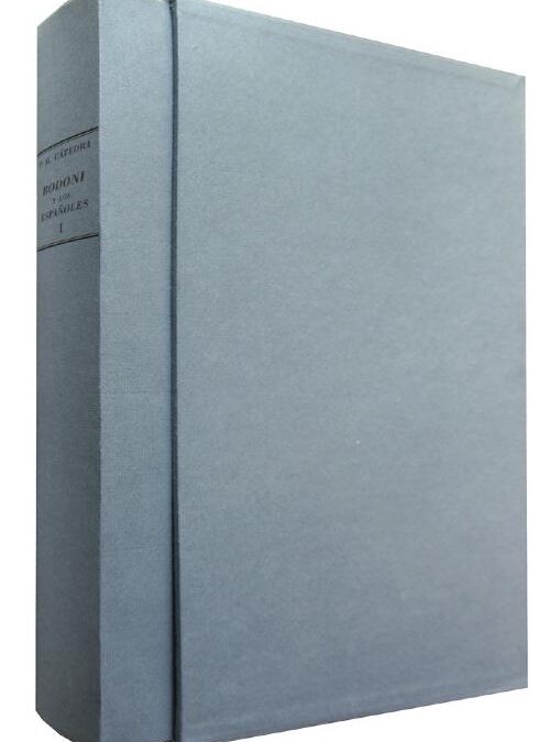 Cilengua presenta su nueva publicación Bodoni y los españoles I