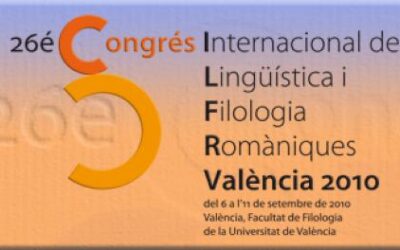 Cilengua participa en el Congreso Internacional de Lingüística Románica de Valencia