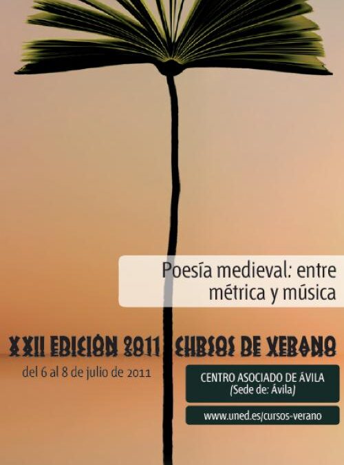 Carlos Alvar participa en la  XXII Edición 2011 Cursos de verano  de la UNED de Ávila