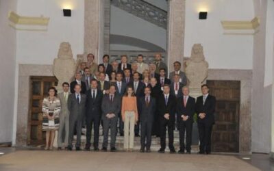 La Princesa de Asturias inaugura el VII Seminario de Lengua y Periodismo en San Millán de la Cogolla