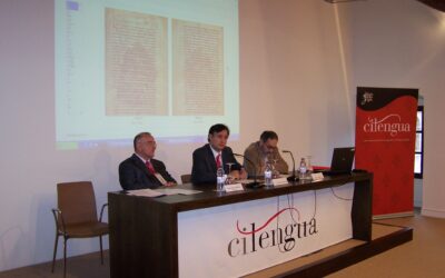 Pérez Pastor inaugura el Coloquio Internacional ‘Recuperar el Cartulario. La edición digital del Becerro Galicano de San Millán de la Cogolla’