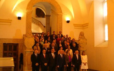 La reina Letizia inaugura en San Millán (La Rioja) un seminario sobre los Manuales de estilo periodísticos