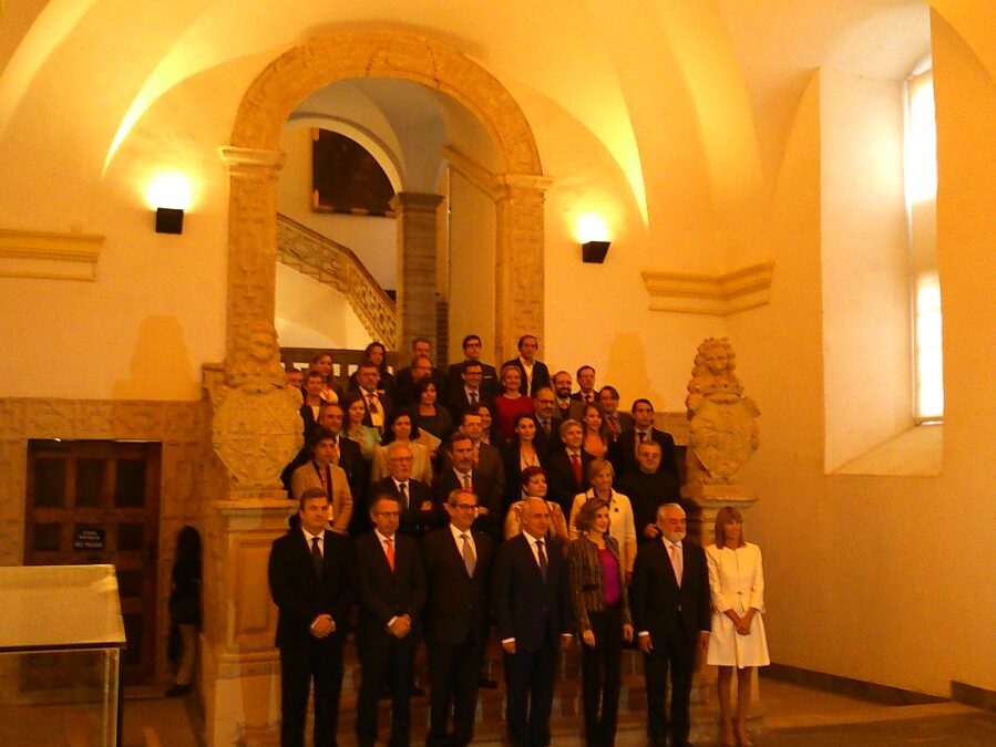 La reina Letizia inaugura en San Millán (La Rioja) un seminario sobre los Manuales de estilo periodísticos