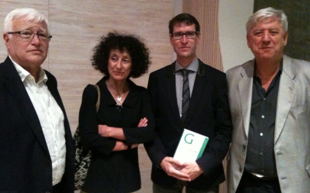 La Fundación San Millán de la Cogolla ha presentado en la Institución Libre de Enseñanza el tercer volumen de su colección ‘Pensar en español’, dedicado a Giner de los Ríos