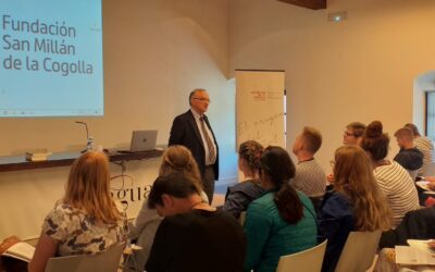 Estudiantes de la Brigham Young University (Estados Unidos) visitan San Millán de la Cogolla y realizan varias actividades en Cilengua