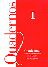Cuadernos del Instituto Historia de la Lengua (2008), Nº1