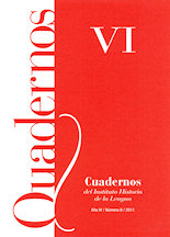 Cuadernos del Instituto Historia de la Lengua (2011), Nº6