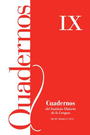 Cuadernos del Instituto Historia de la Lengua (2014), Nº9